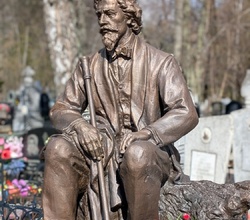 Памятник Михаилу Знаменскому, г. Тобольск, Завальное кладбище